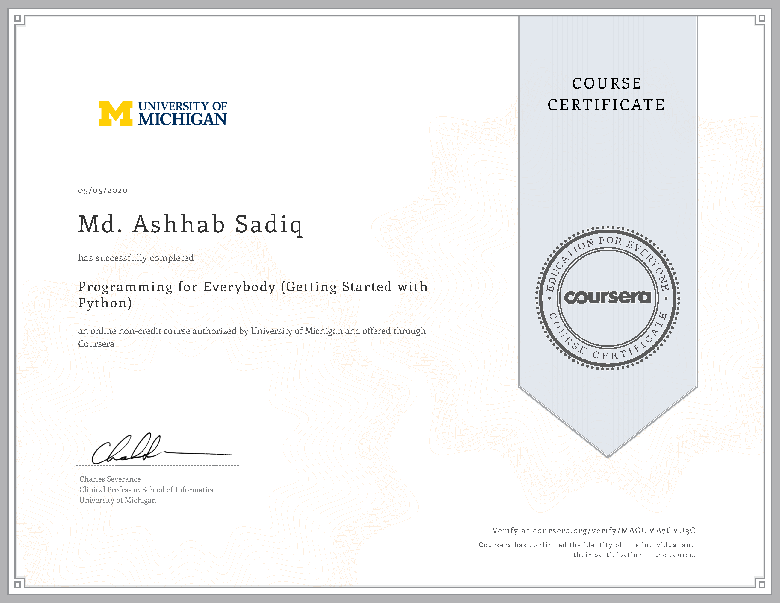 Programming for Everybody