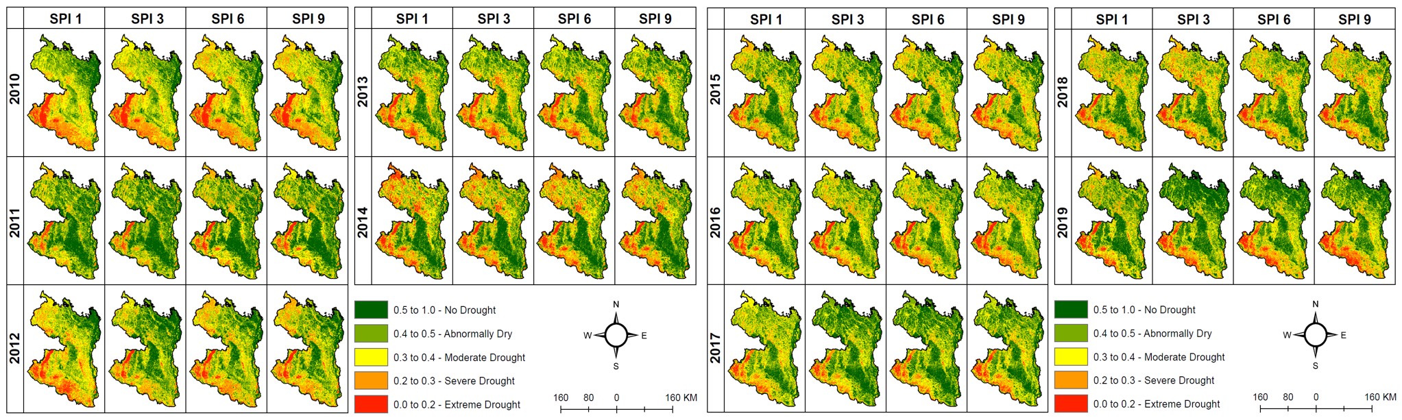 Drought Distribution Map